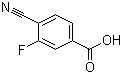 structure of CAS# 176508-81-9, 4-Cyano-3-fluorobenzoic acid