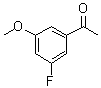 structure of CAS# 176548-87-1, 1-(3-氟-5-甲氧基苯基)乙酮