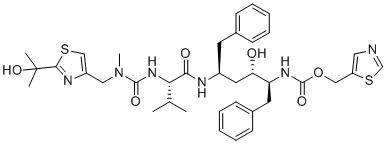 structure of CAS# 176655-56-4, 利托那韦 EP 杂质E