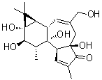 structure of CAS# 17673-25-5, 4beta-佛波醇