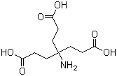 structure of CAS# 176738-98-0, 氨基甲烷三丙酸