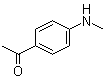 structure of CAS# 17687-47-7, 4'-(Methylamino)acetophenone