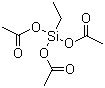 structure of CAS# 17689-77-9, 三乙酰氧基乙基硅烷