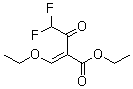 structure of CAS# 176969-33-8, 2-乙氧基亚甲基-4,4-二氟乙酰乙酸乙酯