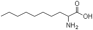 structure of CAS# 17702-88-4, 2-氨基癸酸