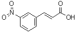 structure of CAS# 1772-76-5, 反式-3-硝基肉桂酸