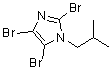 CAS 登录号：177212-66-7, 2,4,5-三溴-1-(2-甲基丙基)-1H-咪唑