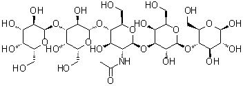 CAS 登录号：177331-58-7, O-alpha-D-吡喃半乳糖基-(1→3)-O-beta-D-吡喃半乳糖基-(1→4)-O-2-(乙酰氨基)-2-脱氧-beta-D-吡喃葡萄糖基-(1→3)-O-beta-D-吡喃半乳糖基-(1→4)-beta-D-吡喃葡萄糖