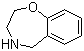 structure of CAS# 17775-01-8, 2,3,4,5-四氢苯并[f][1,4]氧氮杂卓