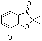 structure of CAS# 17781-16-7, 7-羟基-2,2-二甲基-3(2H)-苯并呋喃酮