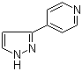 CAS # 17784-60-0, 4-(1H-Pyrazol-3-yl)pyridine