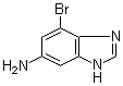 7-Bromo-1H-benzimidazol-5-amine molecular structure (CAS 177843-73-1)
