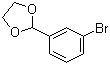 structure of CAS# 17789-14-9, 2-(3-溴苯基)-1,3-二氧戊环