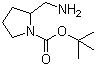 structure of CAS# 177911-87-4, 1-Boc-2-氨甲基吡咯烷