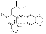 structure of CAS# 177931-17-8, 三白草酮