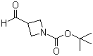 structure of CAS# 177947-96-5, 3-甲酰基氮杂环丁烷-1-羧酸叔丁酯