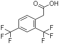 structure of CAS# 177952-39-5, 2,4-双(三氟甲基)苯乙酸