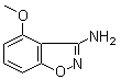 structure of CAS# 177995-40-3, 4-甲氧基-1,2-苯并异噁唑-3-胺
