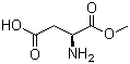 structure of CAS# 17812-32-7, L-天门冬氨酸 1-甲酯