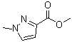 structure of CAS# 17827-61-1, 1-甲基-1H-吡唑-3-羧酸甲酯