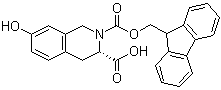 structure of CAS# 178432-50-3, (R)-3,4-二氢-7-羟基-2,3(1H)-异喹啉二甲酸 2-芴甲基酯