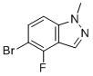 5-Bromo-4-fluoro-1-methyl-1h-indazole molecular structure (CAS 1784678-61-0)