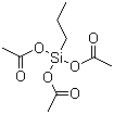 CAS 登录号：17865-07-5, 丙基三乙酰氧基硅烷