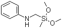 structure of CAS# 17890-10-7, 苯胺甲基甲基二甲氧基硅烷