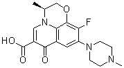 CAS # 178912-62-4, (S)-10-Fluoro-2,3-dihydro-3-methyl-9-(4-methyl-1-piperazinyl)-7-oxo-7H-pyrido[1,2,3-de]-1,4-benzoxazine-6-carboxylic acid