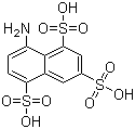 CAS # 17894-99-4, 1-Naphthylamine-4,6,8-trisulfonic acid, 8-Aminonaphthalene-1,3,5-trisulphonic acid