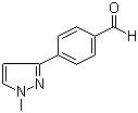 structure of CAS# 179055-27-7, 4-(1-甲基-1H-吡唑-3-基)苯甲醛