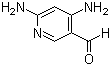 4,6-Diamino-3-pyridinecarboxaldehyde molecular structure (CAS 179343-43-2)