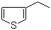 3-乙基噻吩分子结构 (CAS 1795-01-3)