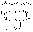 structure of CAS# 179552-75-1, N-(3-氯-4-氟苯基)-7-甲氧基-6-氨基喹唑啉-4-胺