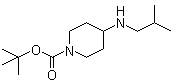 structure of CAS# 179556-97-9, 4-(2-甲基丙基氨基)哌啶-1-羧酸叔丁酯