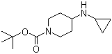 1-tert-Butoxycarbonyl-4-(cyclopropylamino)piperidine molecular structure (CAS 179557-01-8)