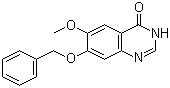 structure of CAS# 179688-01-8, 6-甲氧基-7-苄氧基喹唑啉-4-酮