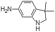structure of CAS# 179898-73-8, 6-Amino-3,3-dimethylindoline
