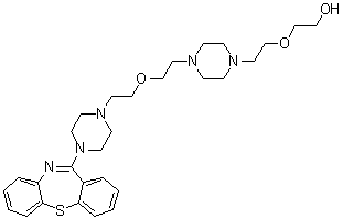 CAS # 1800291-86-4, 2-[2-[4-[2-[2-(4-Dibenzo[b,f][1,4]thiazepin-11-yl-1-piperazinyl)ethoxy]ethyl]-1-piperazinyl]ethoxy]ethanol