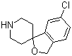structure of CAS# 180160-93-4, 5-氯-1,3-二氢螺[异苯并呋喃-3,4'-哌啶]