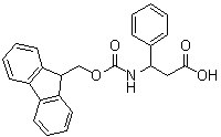 structure of CAS# 180181-93-5, beta-[[(9H-芴-9-基甲氧基)羰基]氨基]苯丙酸