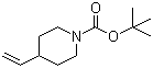 structure of CAS# 180307-56-6, 4-乙烯基哌啶-1-甲酸叔丁酯