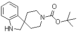 structure of CAS# 180465-84-3, Spiro[indoline-3,4'-piperidine]-1'-carboxylic acid tert-butyl ester