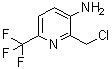 CAS 登录号：1805479-58-6, 2-(氯甲基)-6-(三氟甲基)-3-吡啶胺