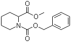 structure of CAS# 180609-56-7, 1,2-哌啶二甲酸 2-甲基-1-(苯基甲基)酯