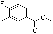 structure of CAS# 180636-50-4, 4-氟-3-甲基苯甲酸甲酯