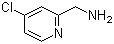structure of CAS# 180748-30-5, 4-Chloro-2-pyridinemethanamine