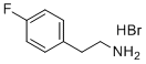 structure of CAS# 1807536-06-6, 2-(4-Fluorophenyl)ethylamine Hydrobromide