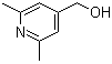 CAS # 18088-01-2, 4-(Hydroxymethyl)-2,6-dimethylpyridine, 2,6-Dimethyl-4-(hydroxymethyl)pyridine, 2,6-Dimethyl-4-pyridylmethanol, 4-Hydroxymethyl-2,6-lutidine