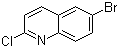 structure of CAS# 1810-71-5, 6-溴-2-氯喹啉